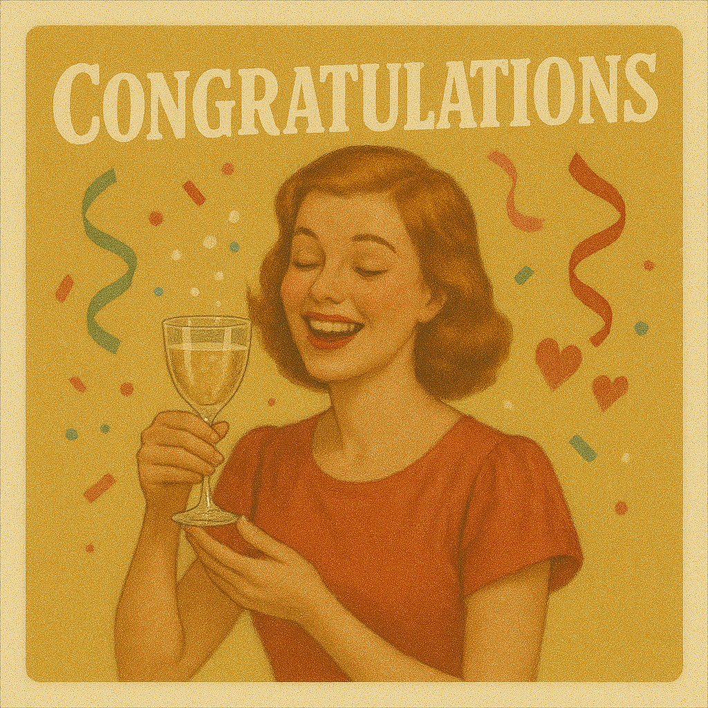 Congratulations